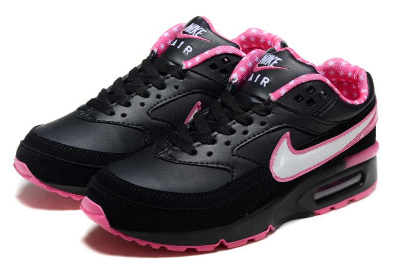 nike air max bw femme chaussures noir rose, Nike Air Max BW Femme Chaussures Noir Rose 2004